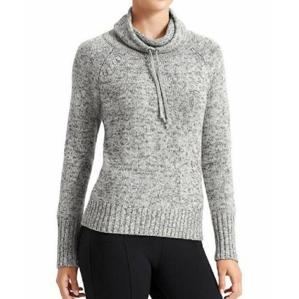 Athleta traverse City Merino Wool cowl mock neck sweater